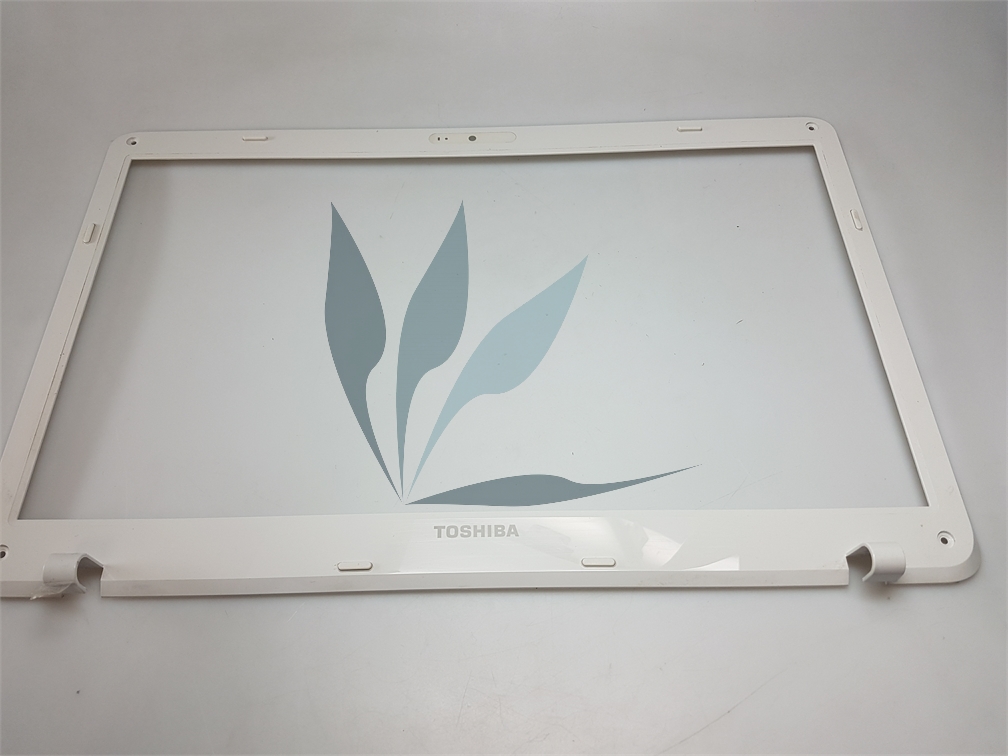 Plasturgie capot écran intérieur  blanc(bezel) pour Toshiba Satellite L755